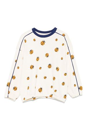 felpa ladybug bianco MINI RODINI KIDS | 2522011211OFFWHITE